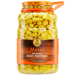 PICKLED BABY HOT PEPPERS 2650 ml